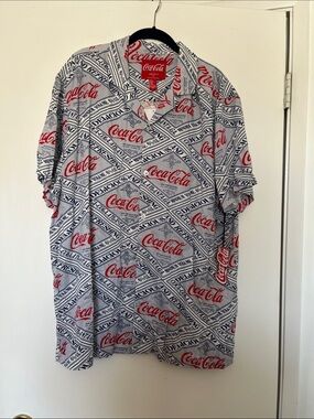 Forever 21 Coca Cola Button-Down Shirt